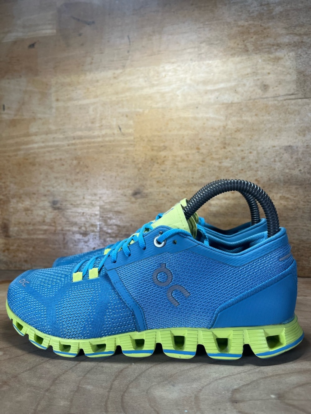 On Cloud X REFLECTIVE LIGHTWEIGHT Womens Size 6.5 Running Shoes Sneakers Blue - Picture 4 of 12